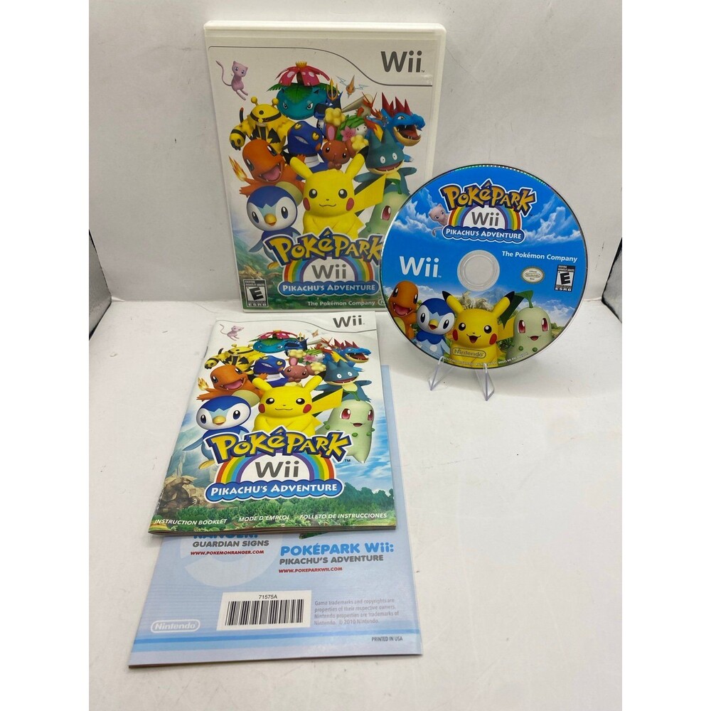 PokePark Wii: Pikachu's Adventure Nintendo Wii Complete In Box Tested Works CIB
